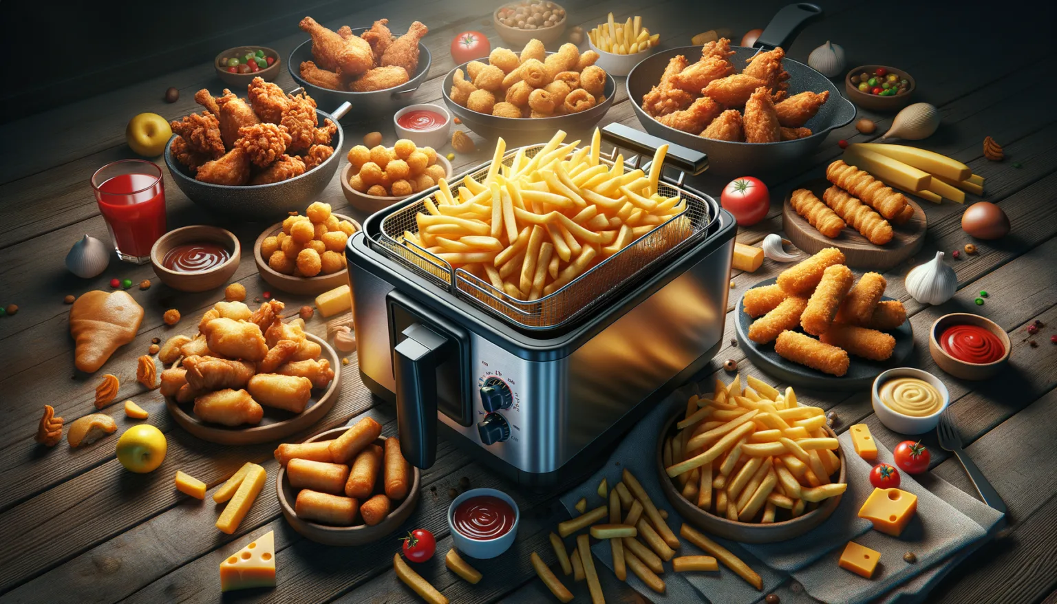 Die besten Snacks aus der Fritteuse fuer gesellige Abende