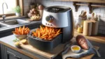 Suesskartoffel-Pommes aus der Heissluftfritteuse: Gesundes Pommes-Rezept