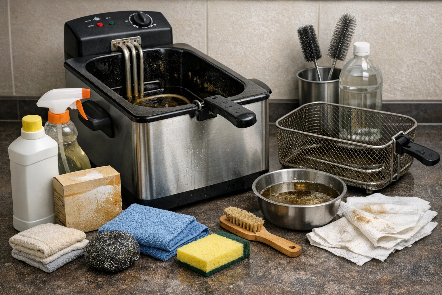 Fritteuse pflegen und reinigen: Ultimative Anleitung fuer langanhaltende Leistung