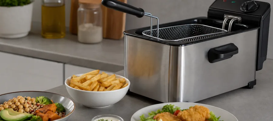 Fritteuse Ernaehrungstrends: Wie Frittieren in ausgewogene Ernaehrung passt