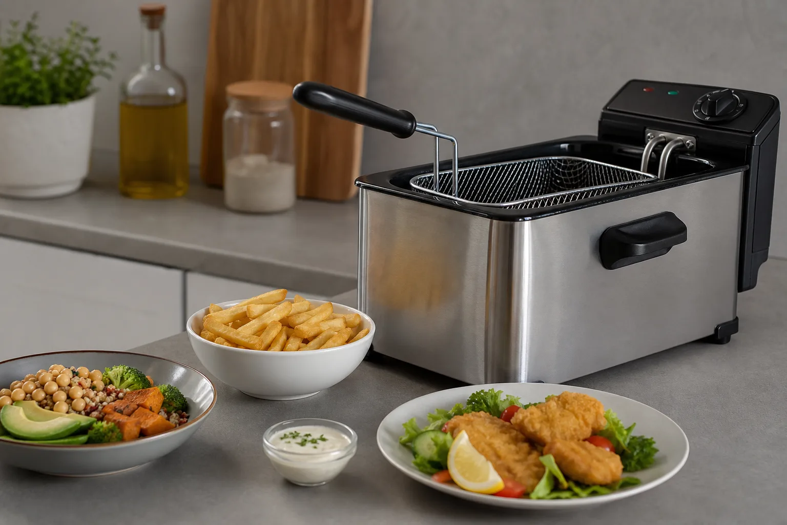 Fritteuse Ernaehrungstrends: Wie Frittieren in ausgewogene Ernaehrung passt