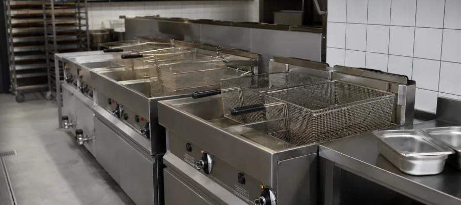 Fritteusen mit grosser Kapazitaet: Perfekt fuer Gastronomie und Events