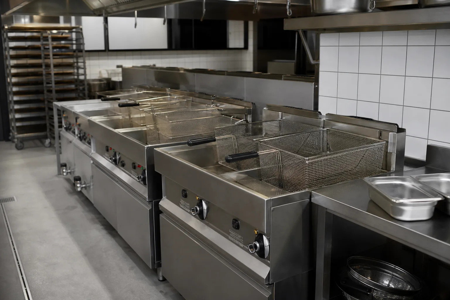 Fritteusen mit grosser Kapazitaet: Perfekt fuer Gastronomie und Events