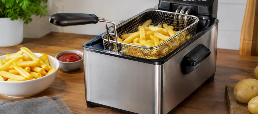 Fritteuse einstellen und verwenden: Alles, was Sie als Anfaenger wissen muessen